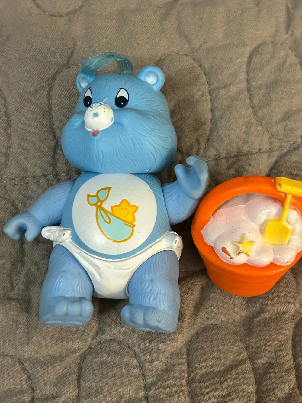 Vintage 1983 1984 Kenner Care Bears Poseable Figures Lot Grams Bedtime Tugs Hugs